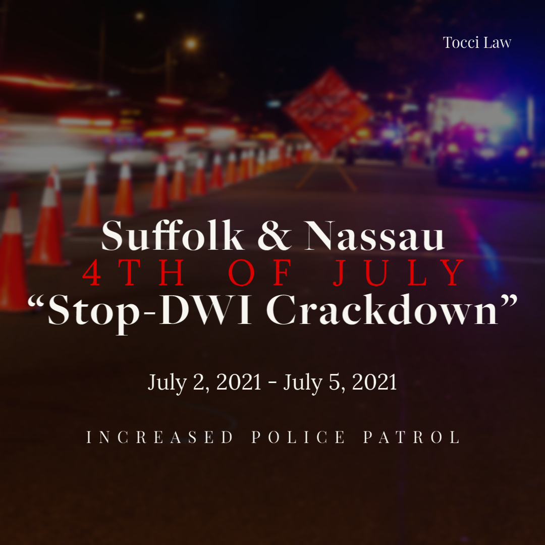 4th of July DWI Crackdown: