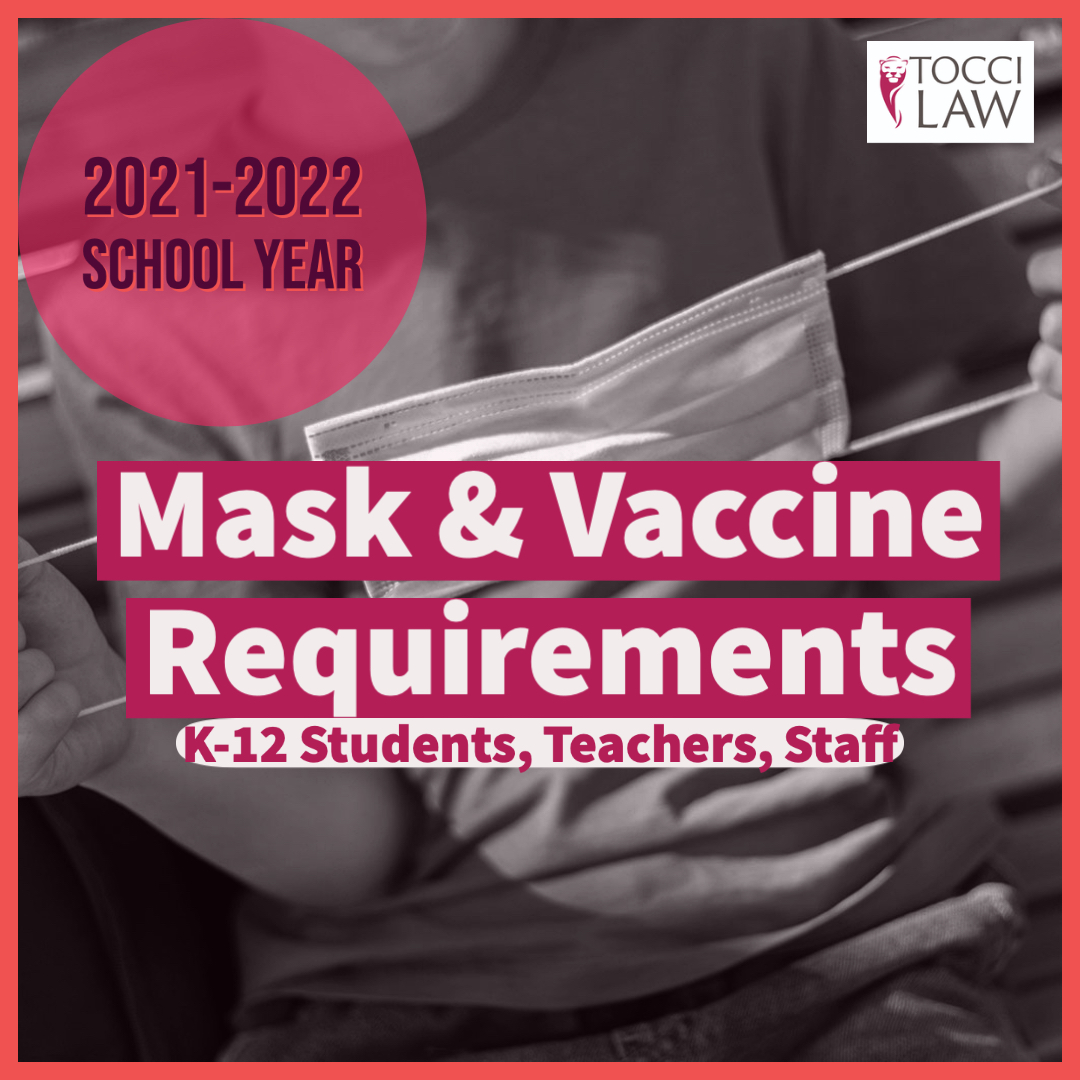 Back to School on Long Island and Masks & COVID-19 Vaccines