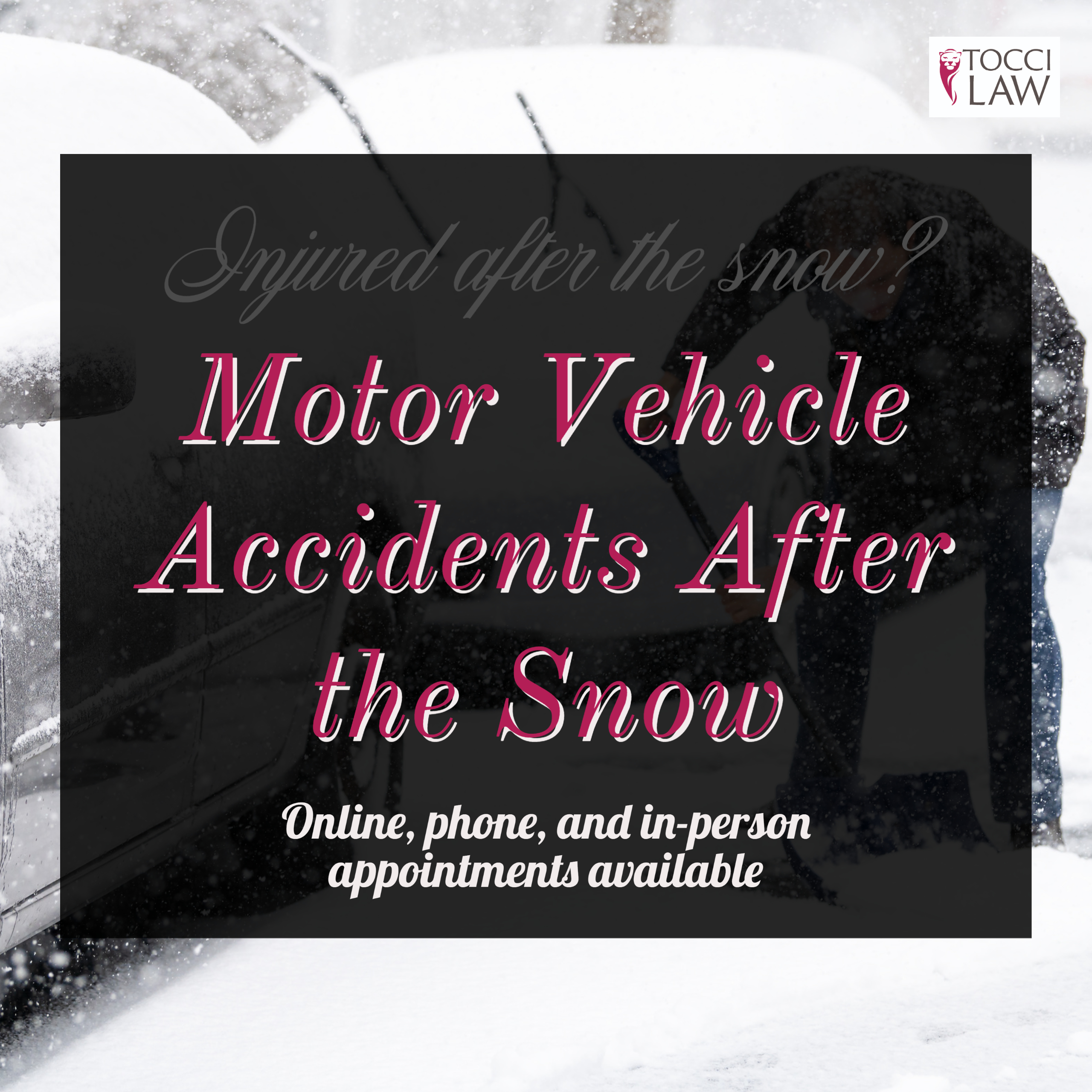 Motor Vehicle Accidents After the Snow