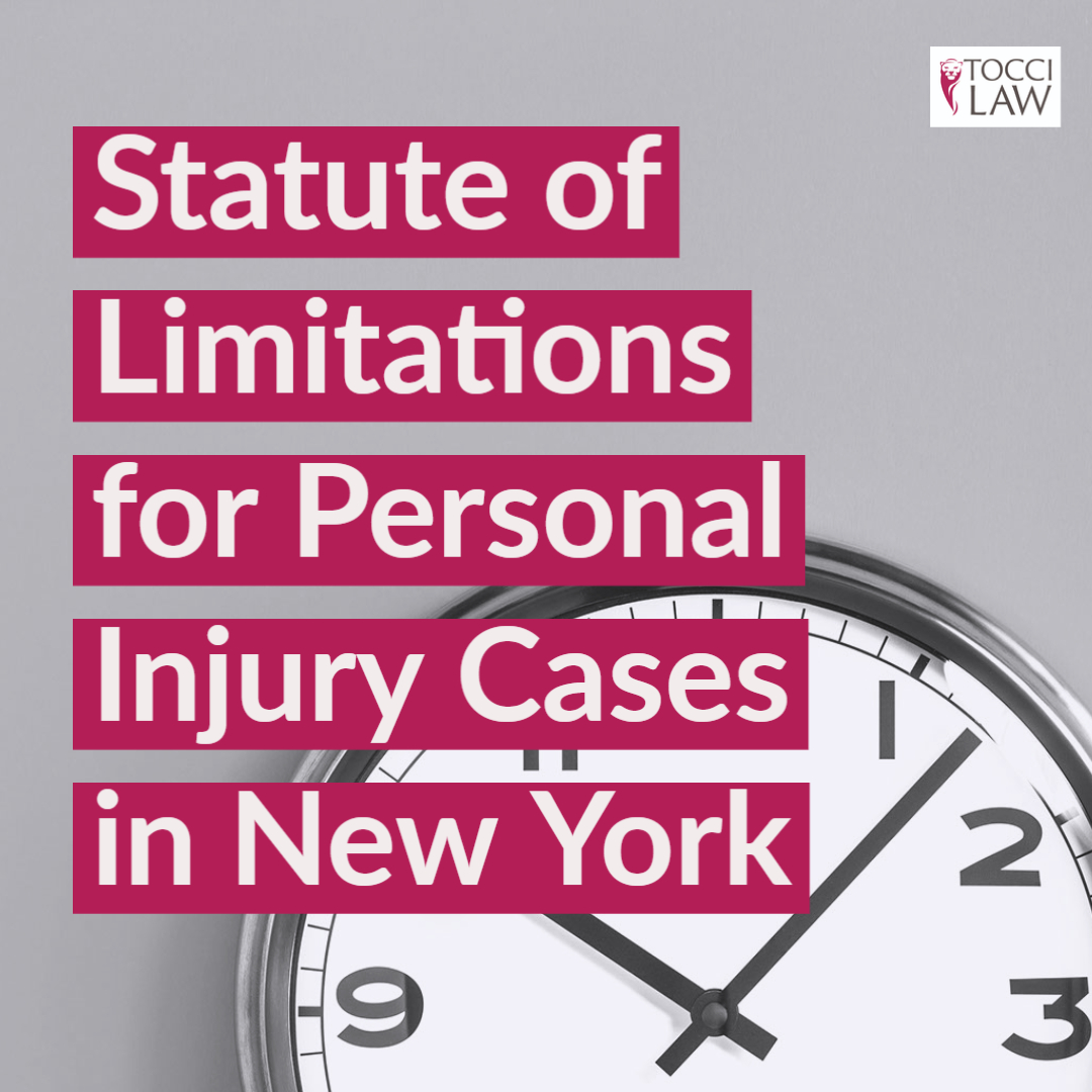 Statute of Limitations for Personal Injury Cases (NY)