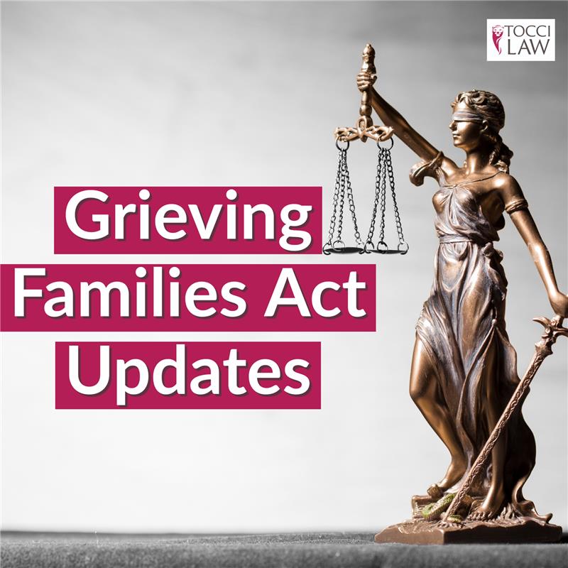 Update on the Grieving Families Act