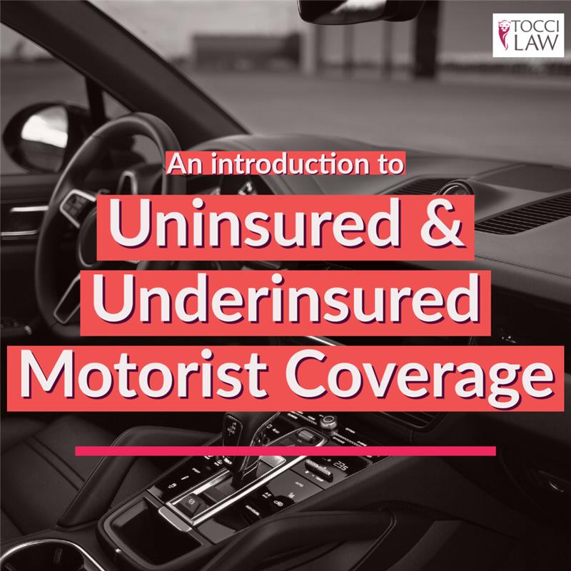 Uninsured and underinsured motorist coverage in New York